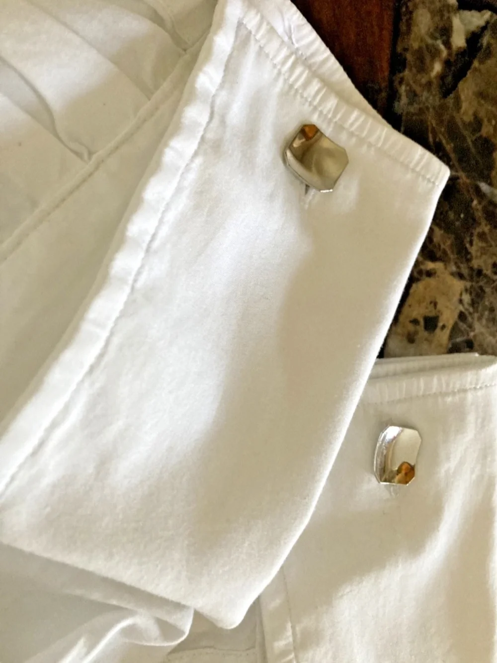 Swank Sterling Silver Cufflinks Parabolic Face Vintage Classic